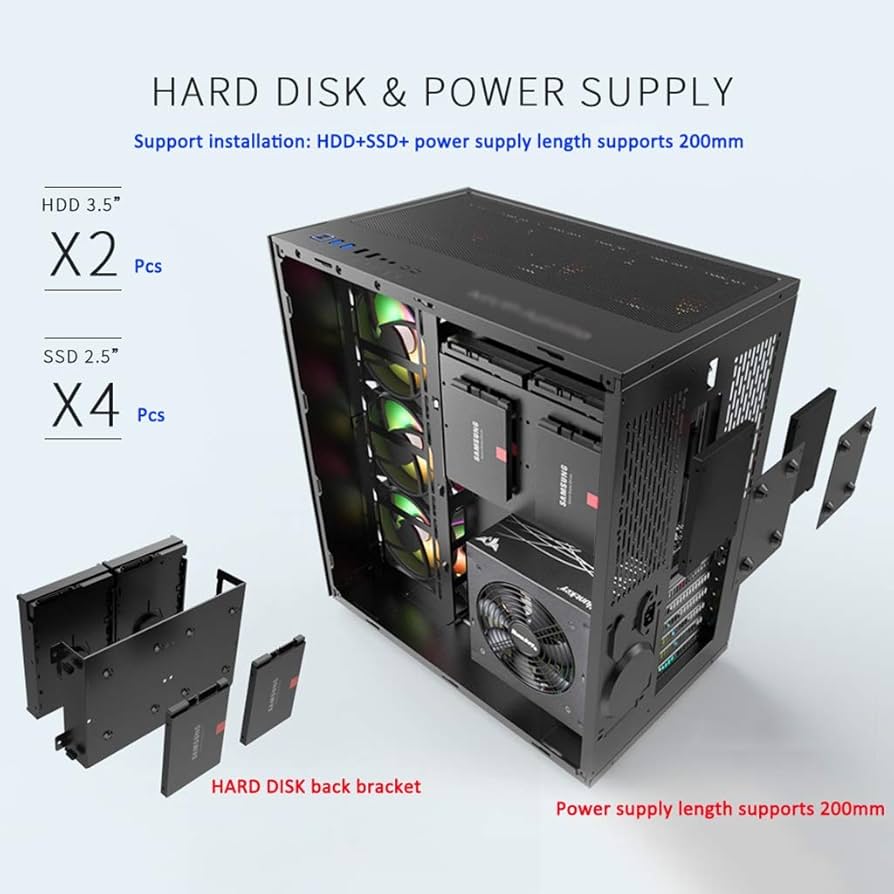 Amazon.co.jp: コンピュータケース デスクトップコンピュータケース Amazon.co.jp: コンピュータケース デスクトップコンピュータケース